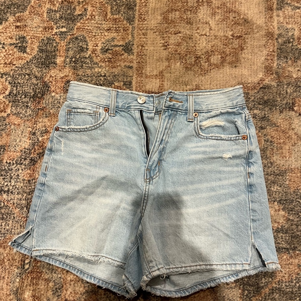 American Eagle Outfitters Light Wash Jean Shorts